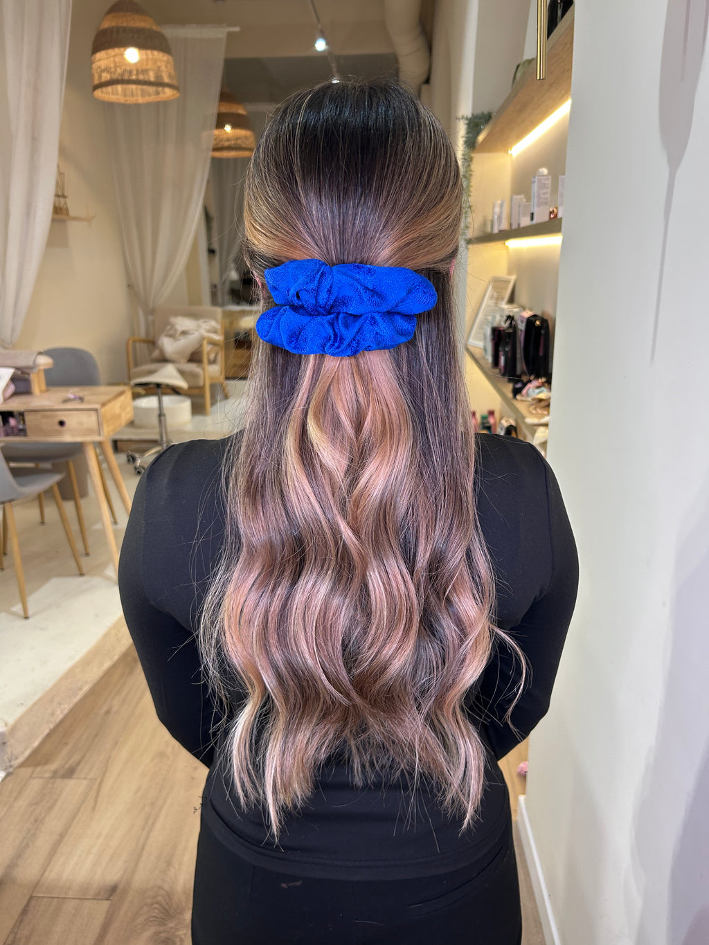 Pack D'Arte Collection - Pinza de tela Azul Marino con textura